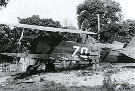 Beschadigde Fokker C10 in Abtswoude 10 mei 1940 - syllabus tentoonstelling